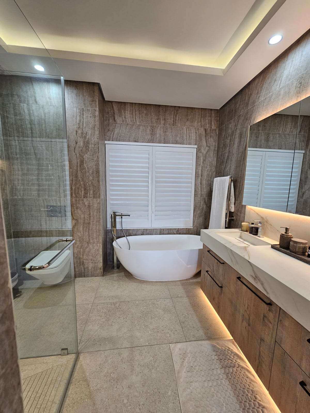 Luxury bathroom renovation in Ballito