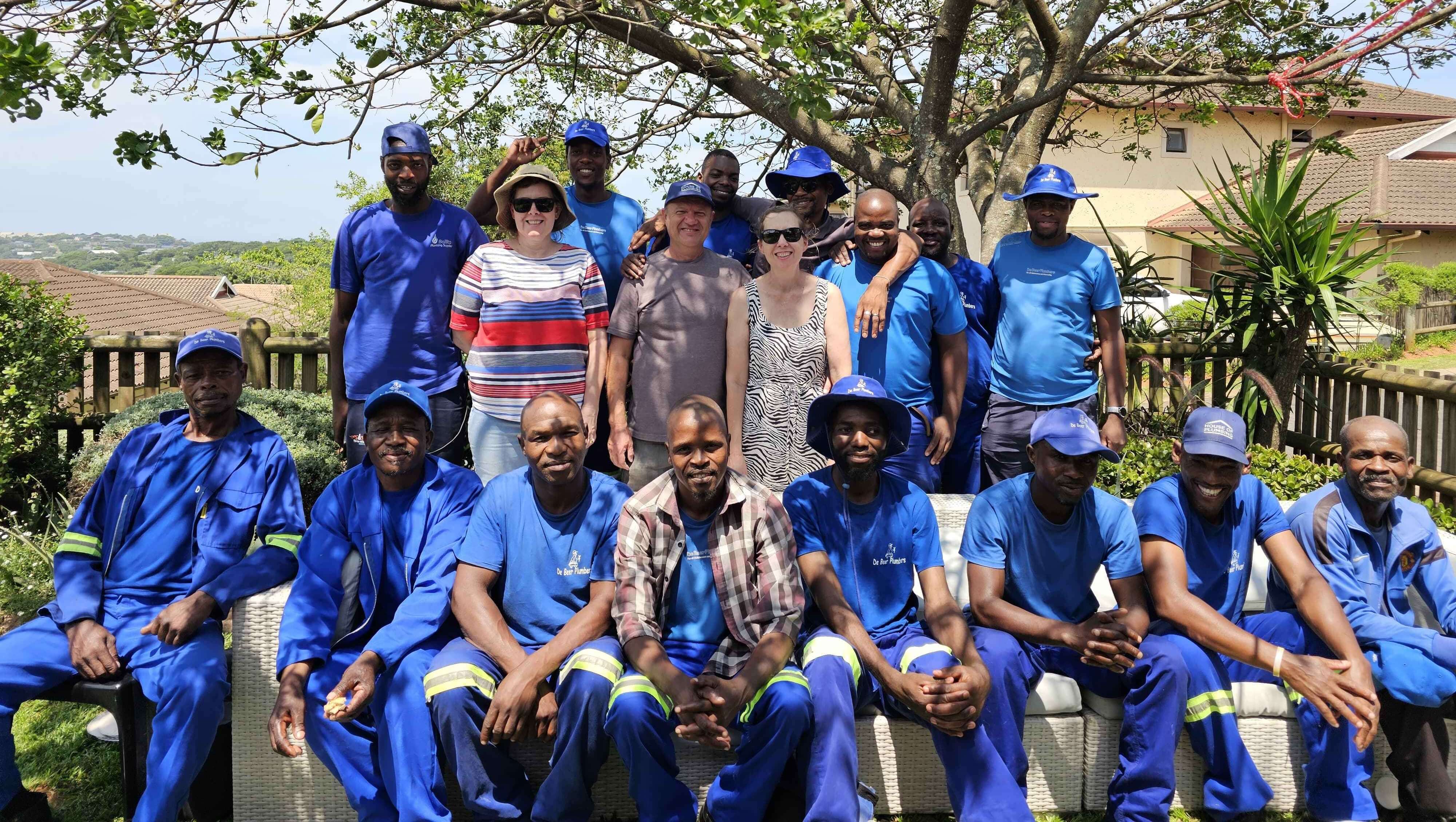 De Beer Plumbers team - Professional plumbers in Ballito